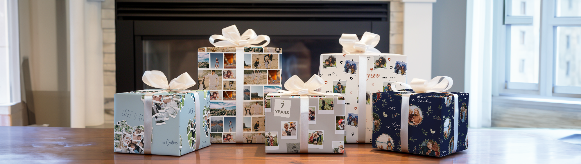 Custom Images Wrapping Paper