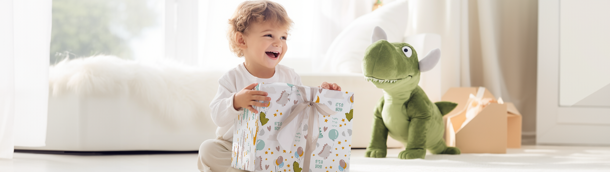Dinosaur Wrapping Paper