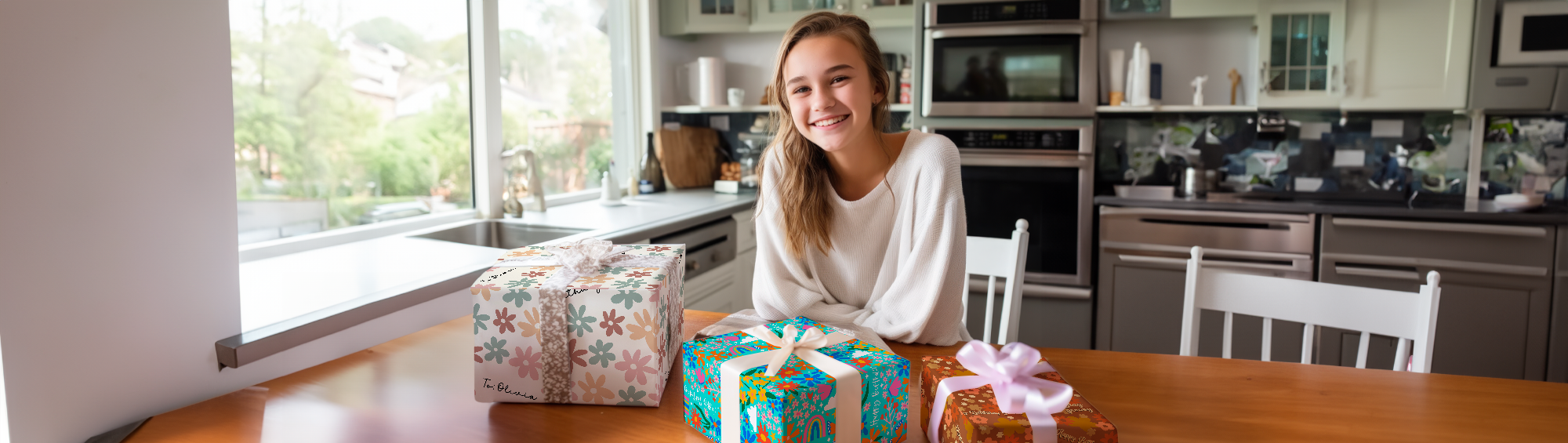 Flower Wrapping Paper