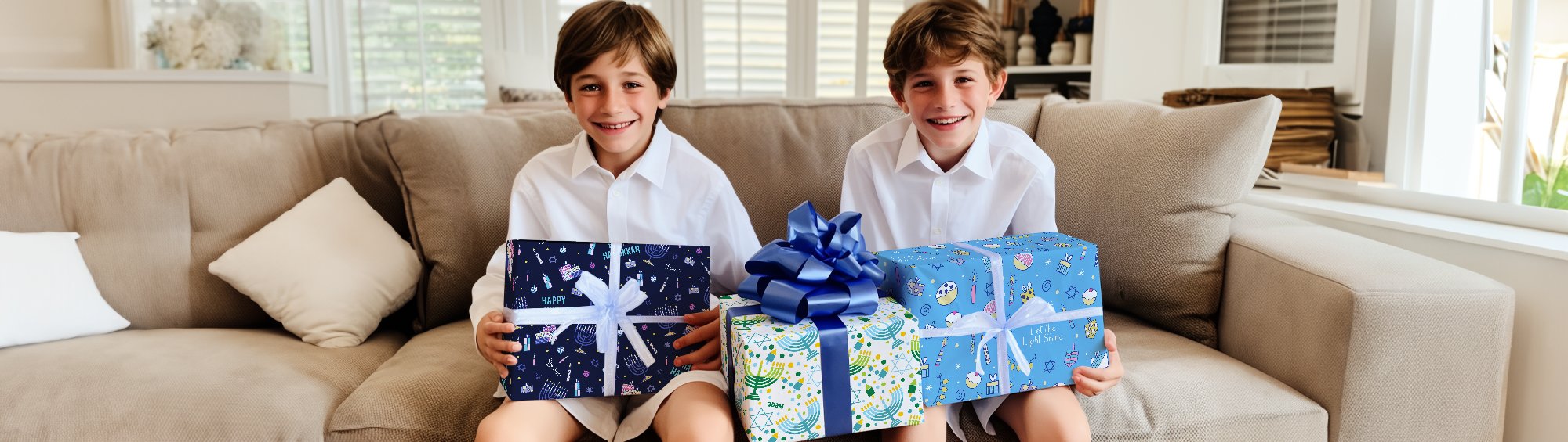 Hanukkah Wrapping Paper