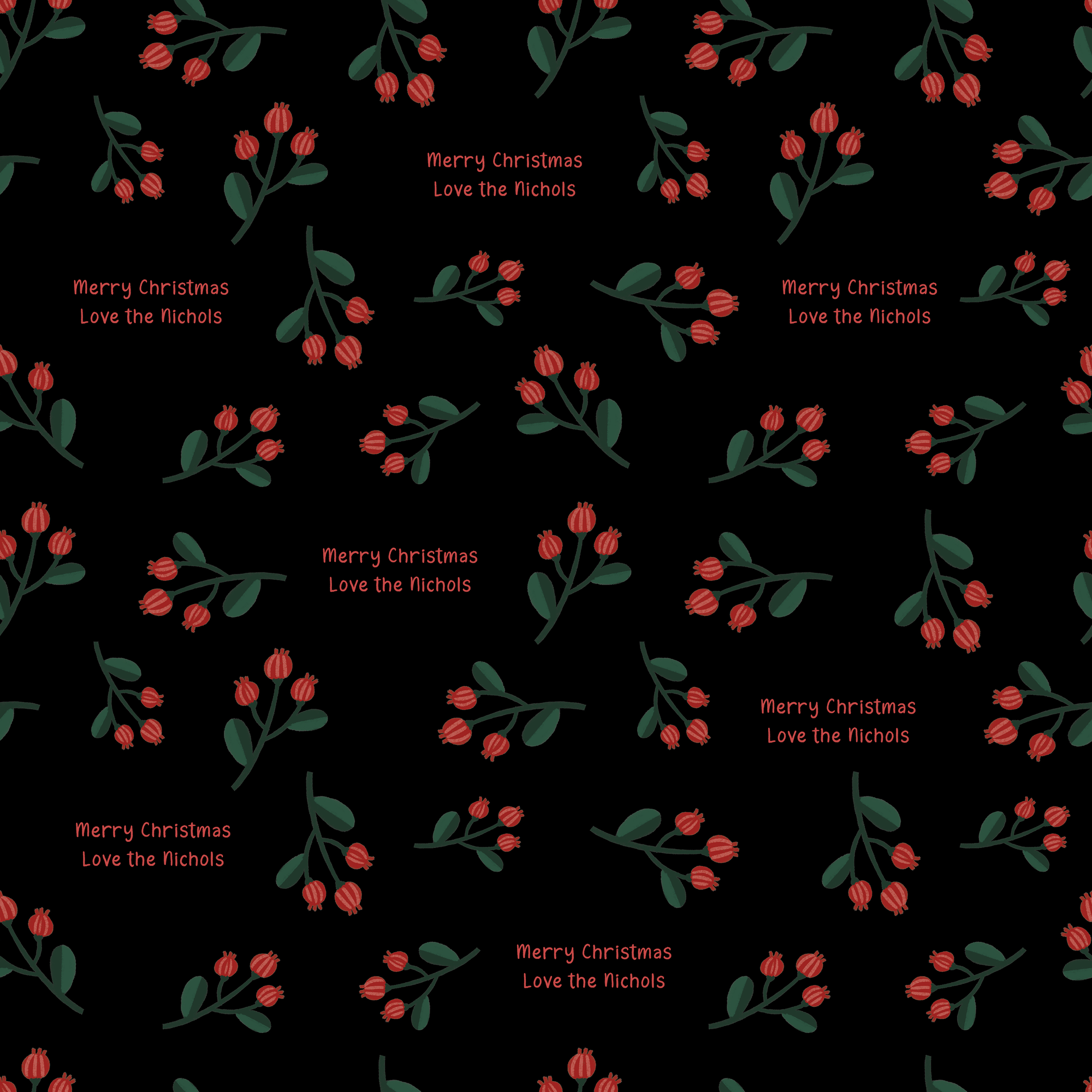 Festive Holly