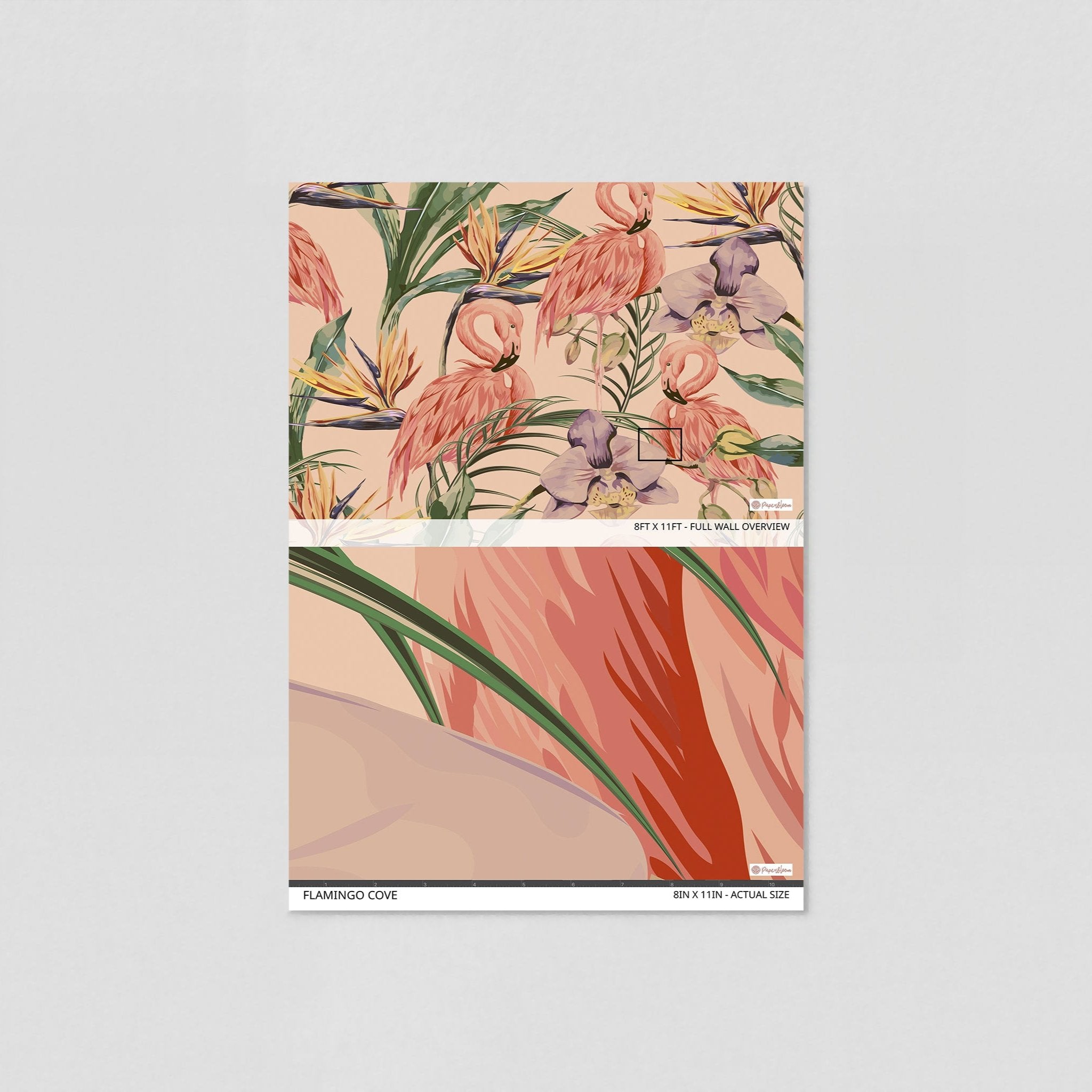 Flamingo Cove Wallpaper