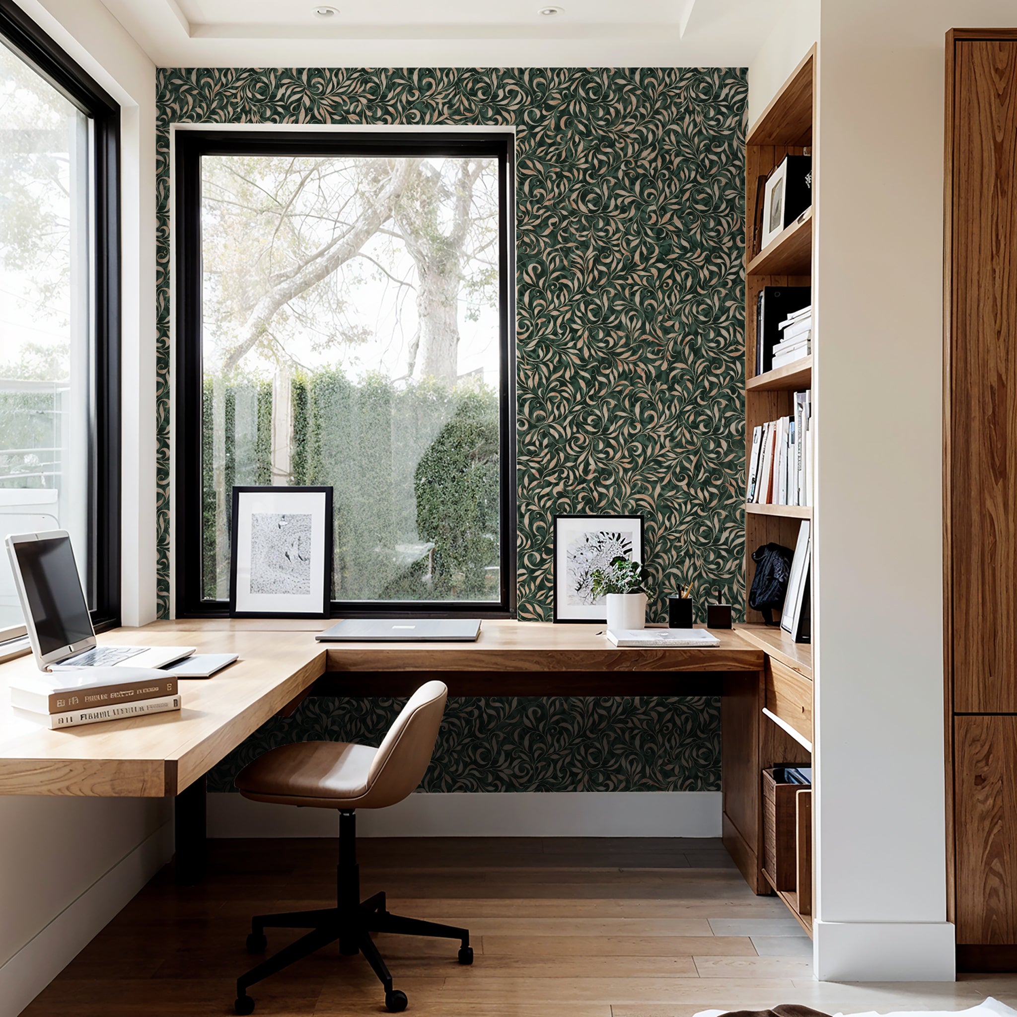 Golden Ivy Wallpaper