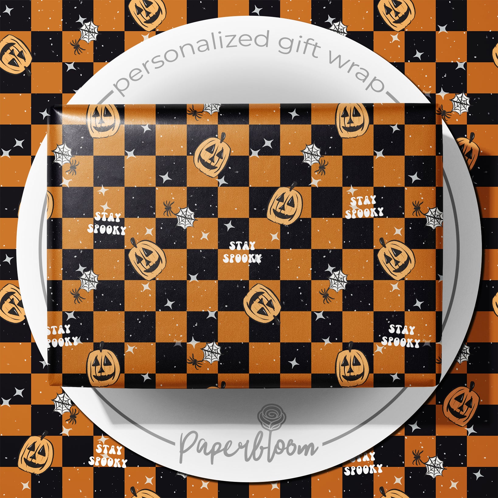 Halloween Checkers