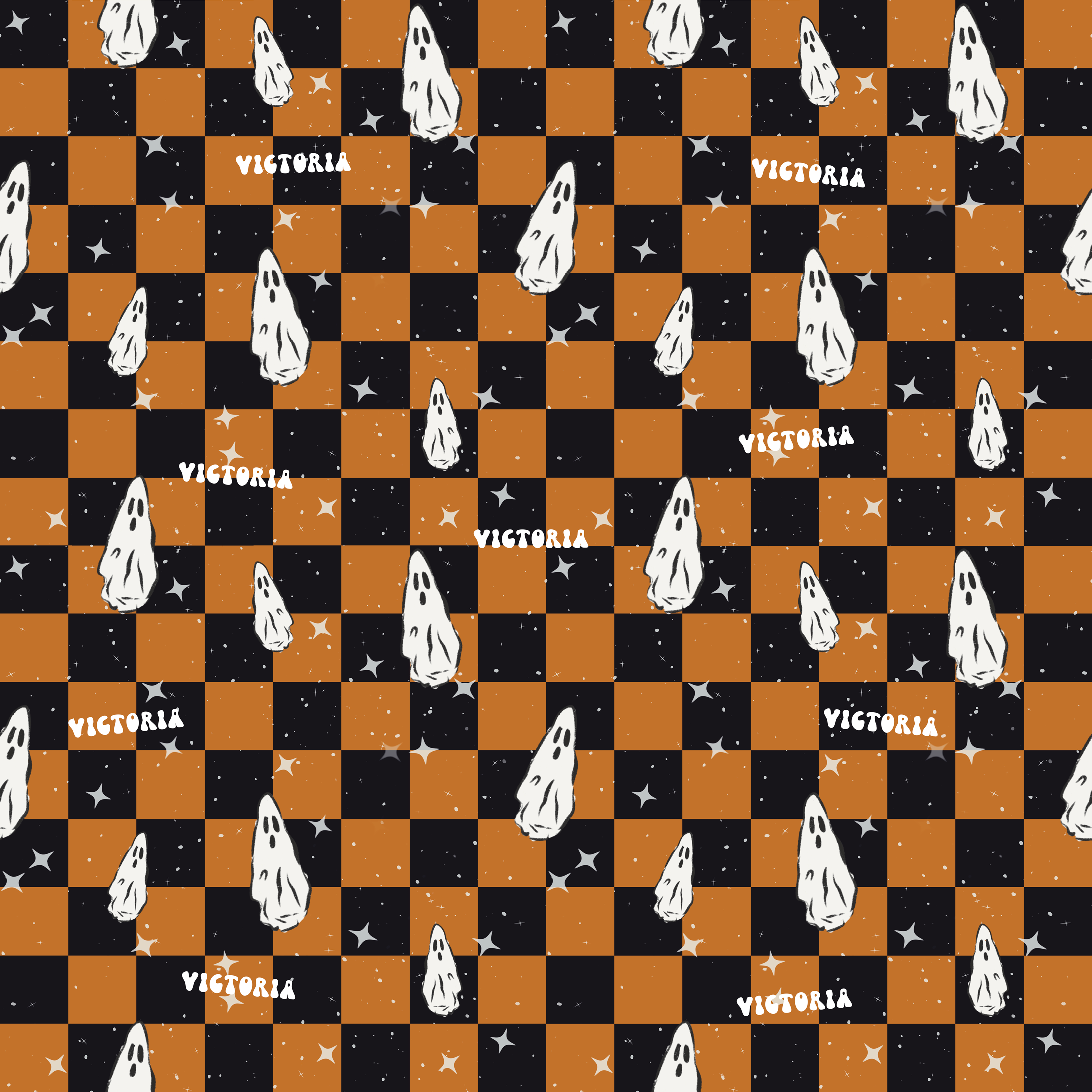 Halloween Checkers