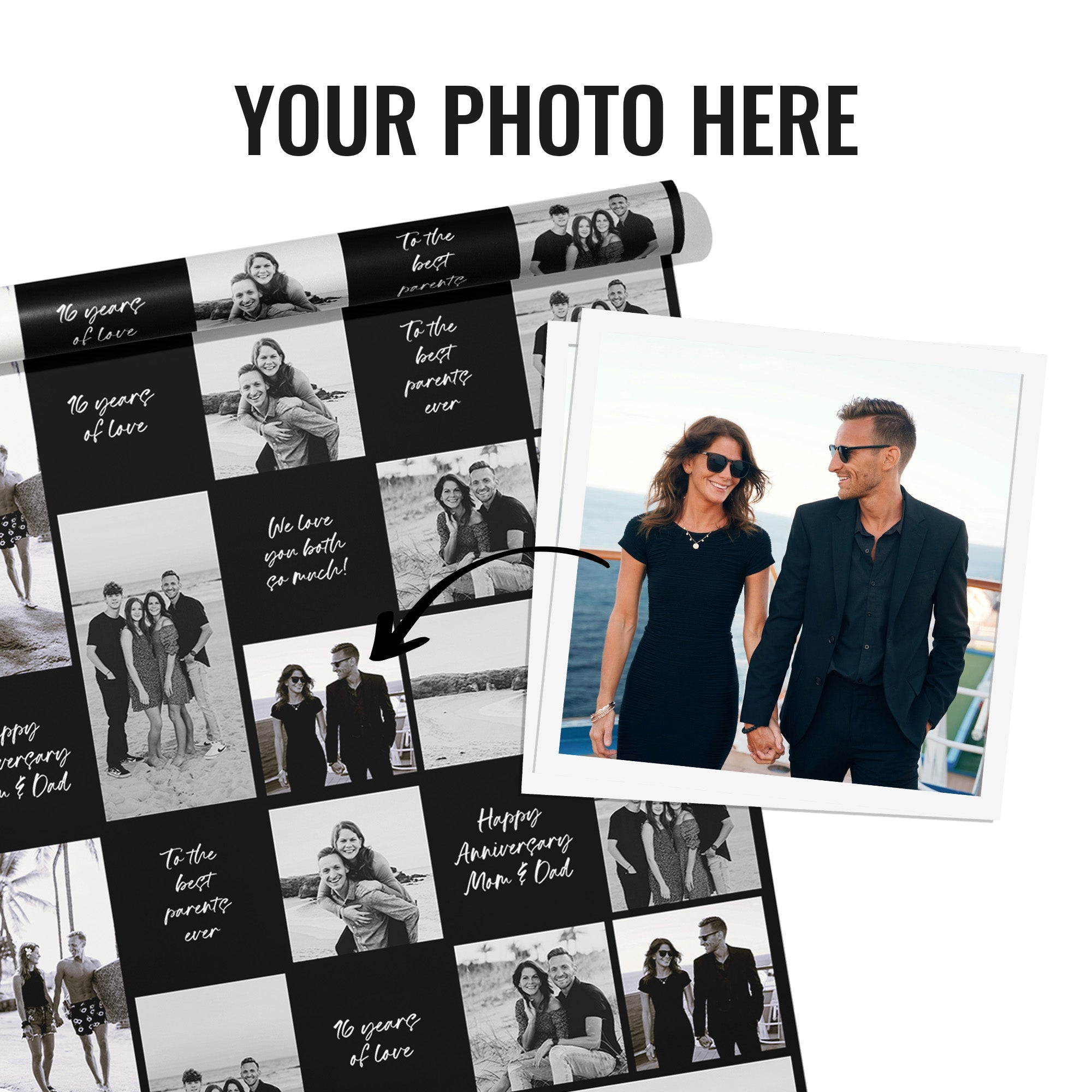 Black & White Collage