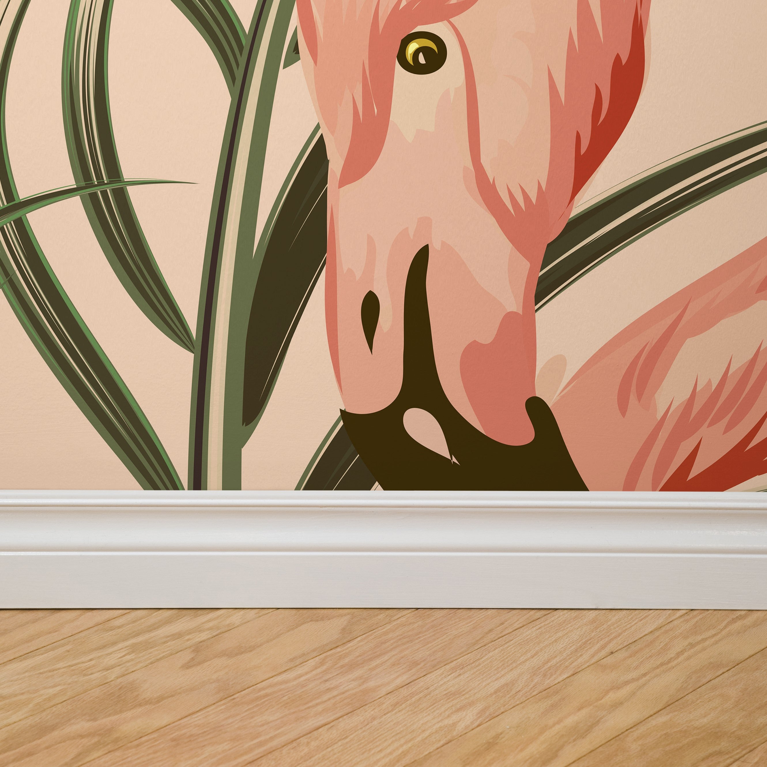 Flamingo Cove Wallpaper