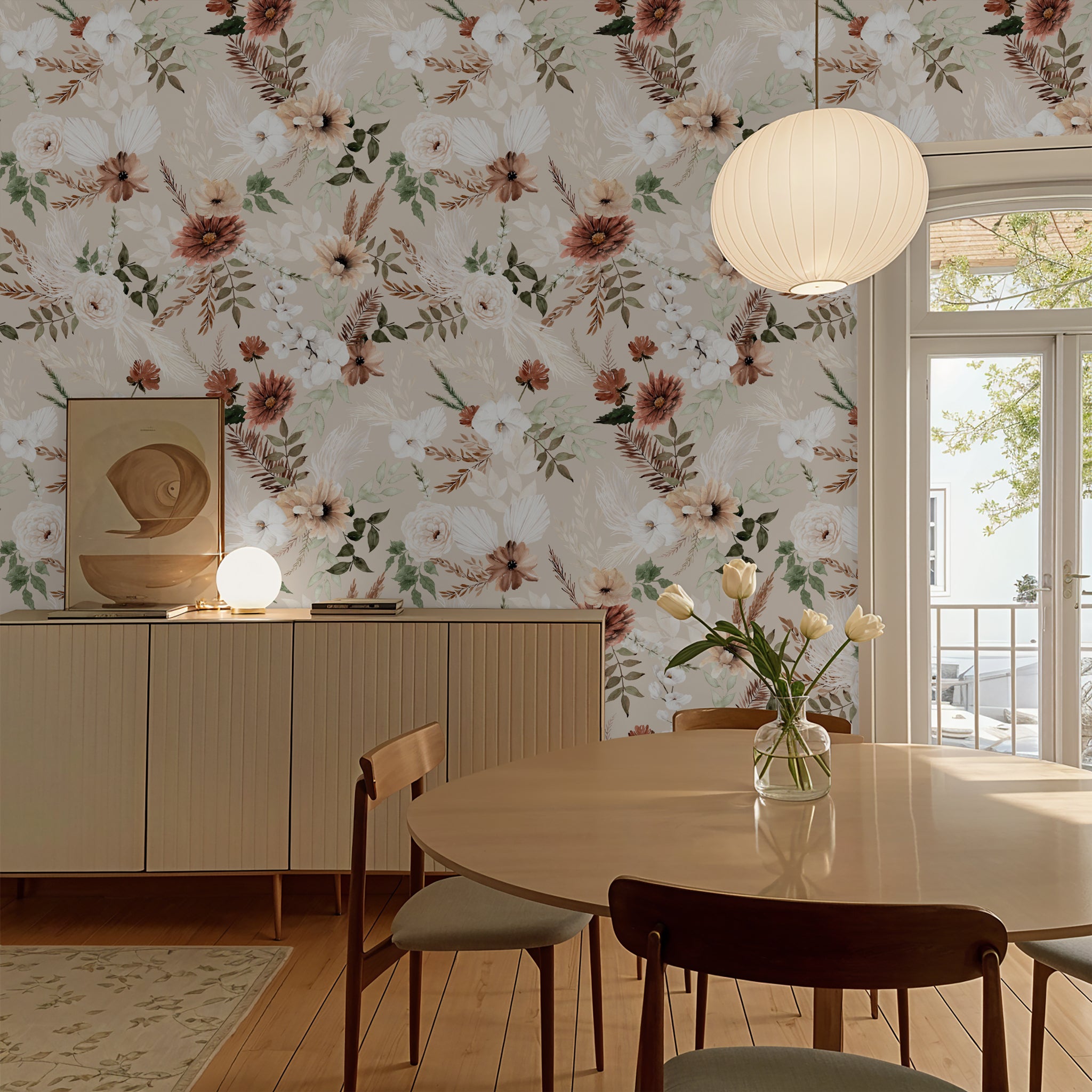 Layla (Tan) Wallpaper