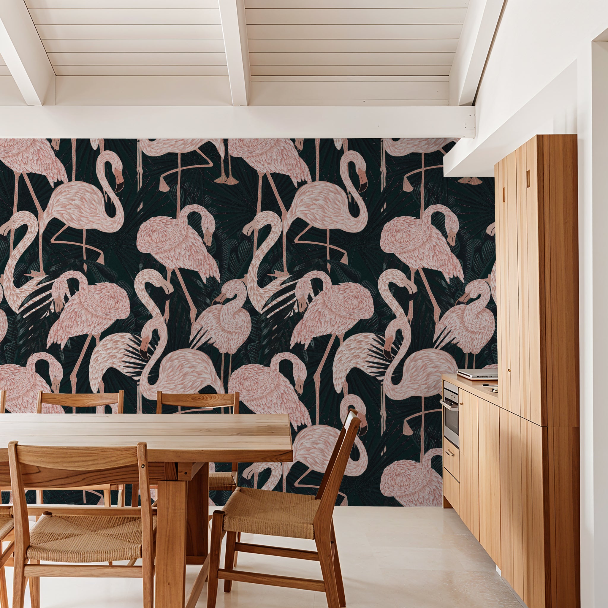 Flamingo Bay Wallpaper