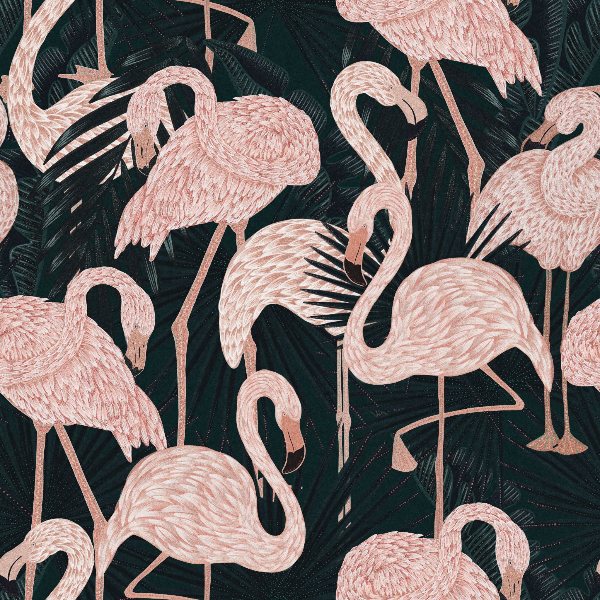 Flamingo Bay Wallpaper