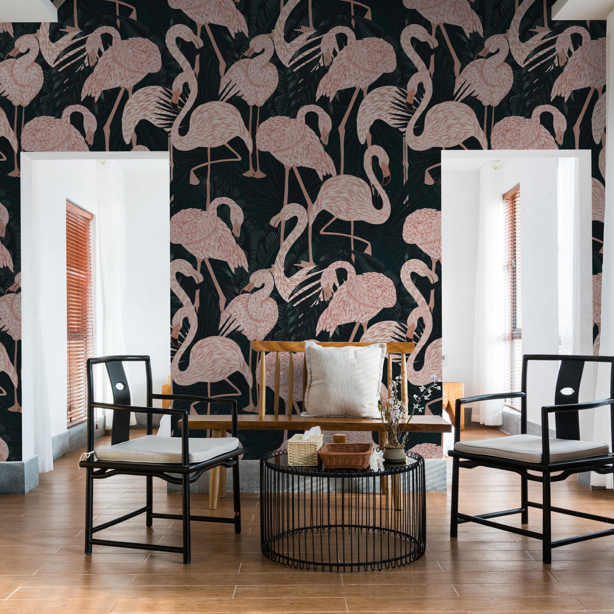 Flamingo Bay Wallpaper