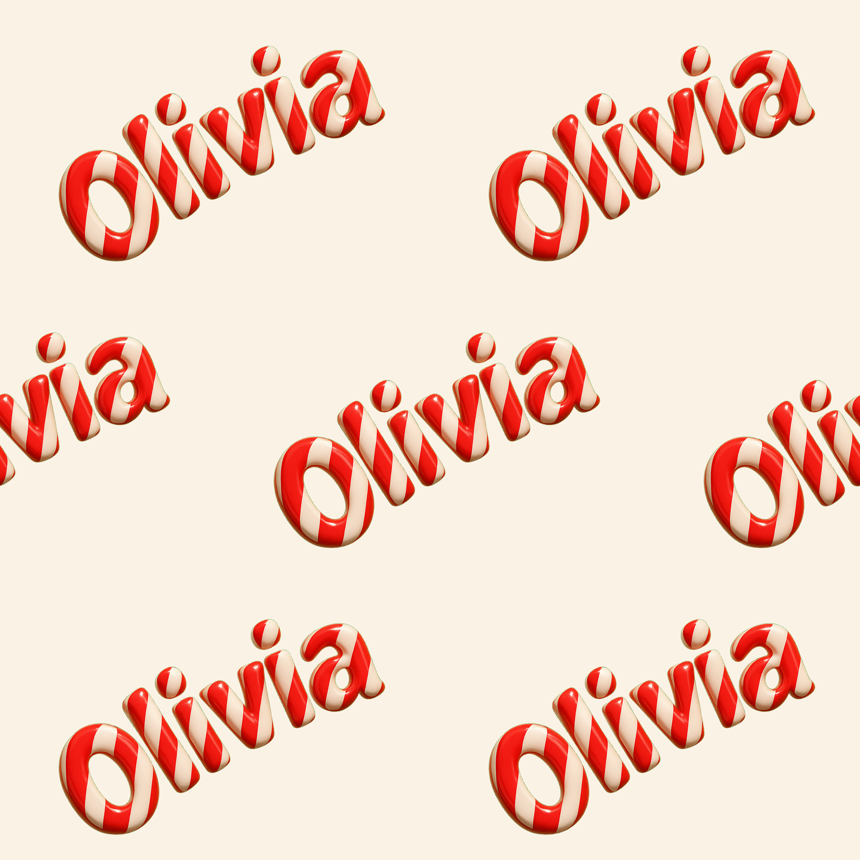 Jolly Candy Cane Custom Wrap - Animated Style Personalized Gifts - Photo 2