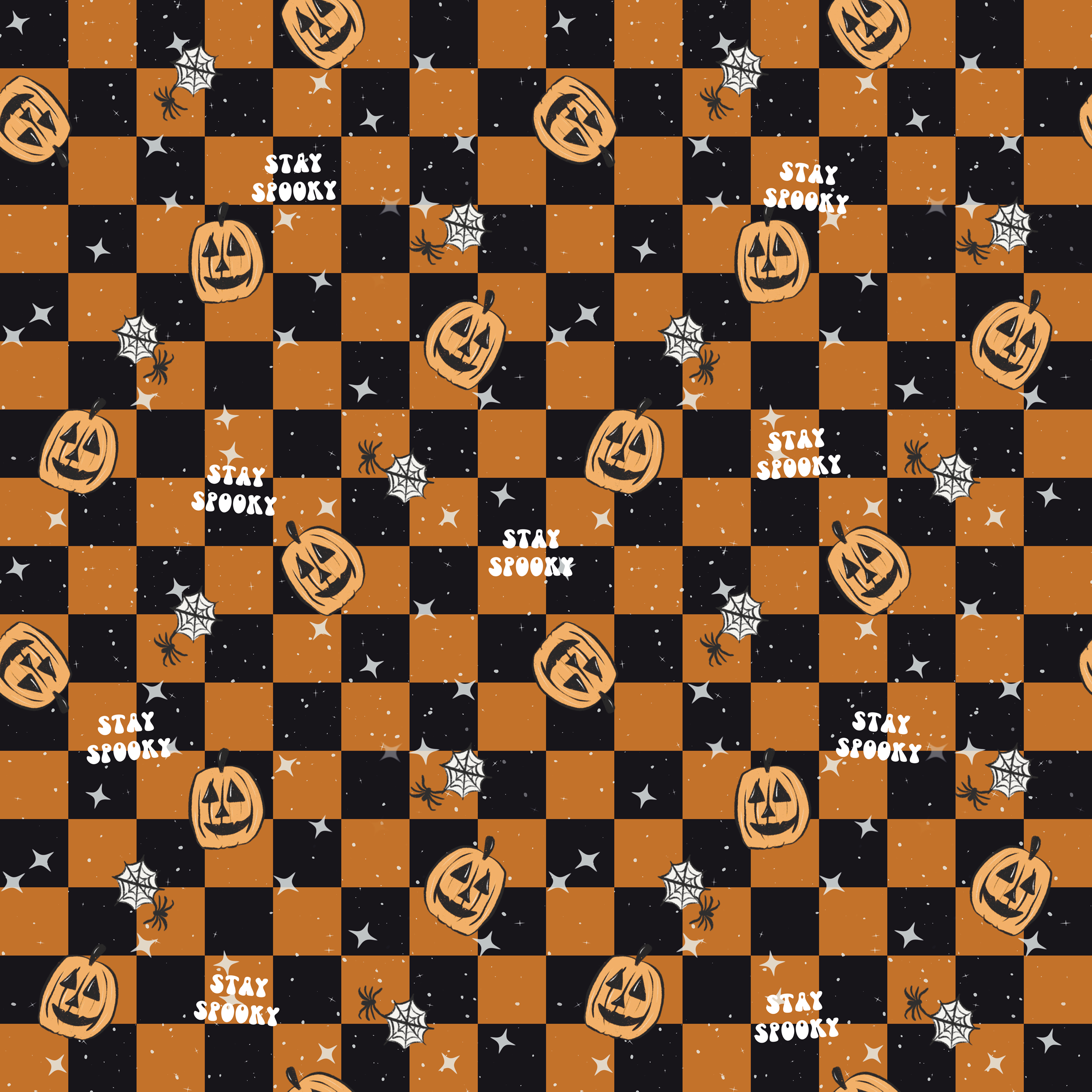 Halloween Checkers