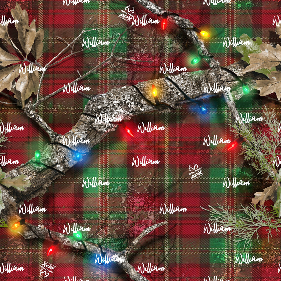 Realtree® AP-XMAS (Red) wrapping paper
