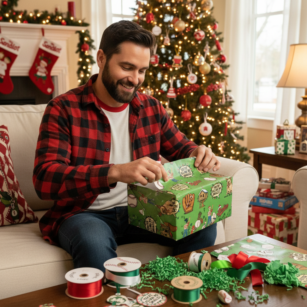 Killing Me Smalls Christmas Wrap - Vintage Comic Holiday Paper - Photo 7